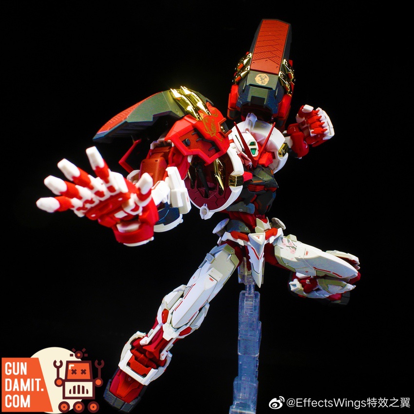 MG Astray Red Frame with full Effects Wings enhancement MG Astray Red Frame with full Effects Wings enhancement