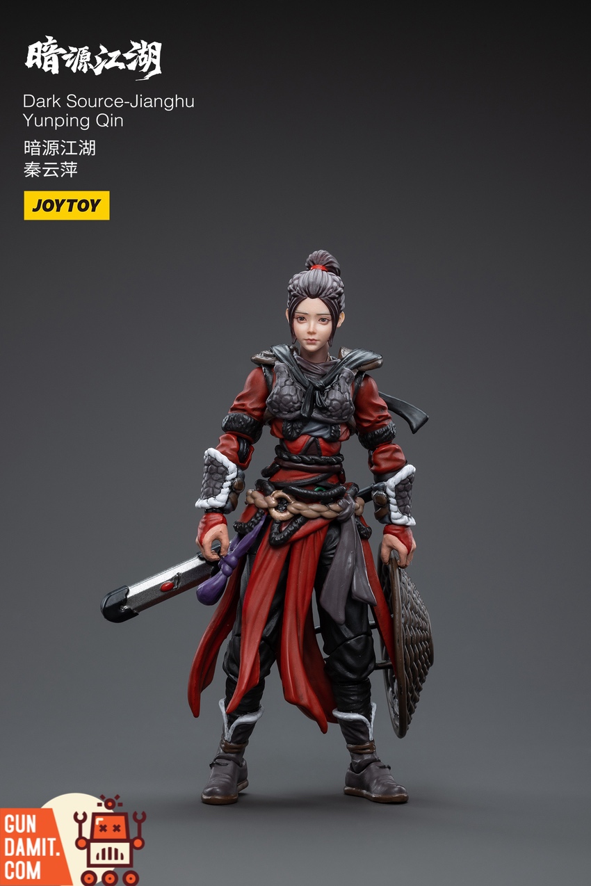 JoyToy Yunping Qin three-quarter view showing full costume detail JoyToy Yunping Qin three-quarter view showing full costume detail