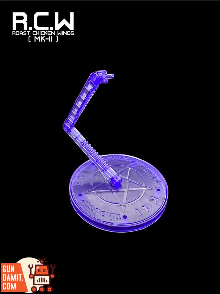 RCW 1/12 MK-II Little Devil Wings purple translucent pentagram display stand RCW 1/12 MK-II Little Devil Wings purple translucent pentagram display stand