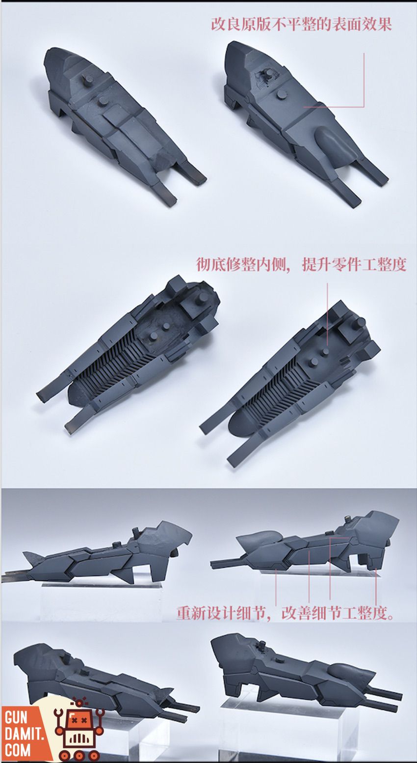 Amazing Exia shield-sword close-up prototype image Amazing Exia shield-sword close-up prototype image