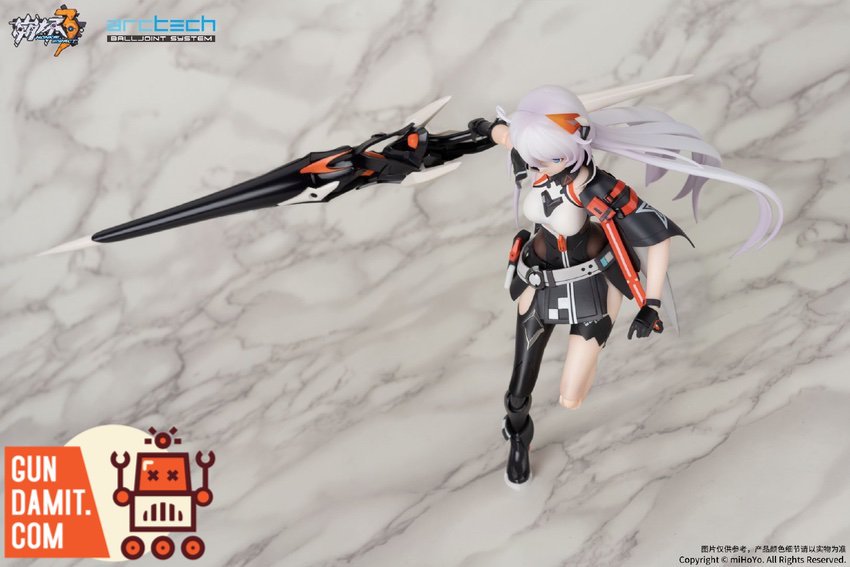 Apex Toys Honkai Impact 3rd Kiana Kaslana Void Drifter with weapon accessories Apex Toys Honkai Impact 3rd Kiana Kaslana Void Drifter with weapon accessories