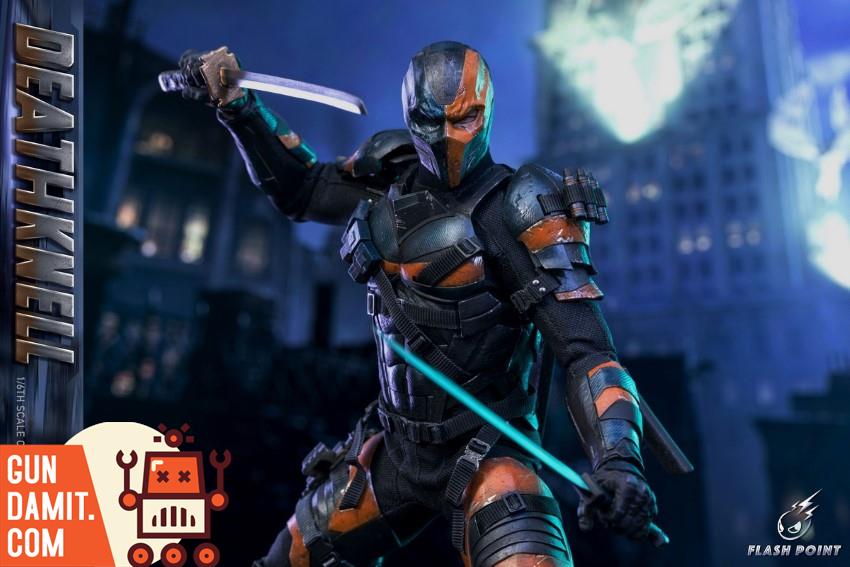 Flash Point 1/6 DeathBell action pose with dual swords crossed Flash Point 1/6 DeathBell action pose with dual swords crossed