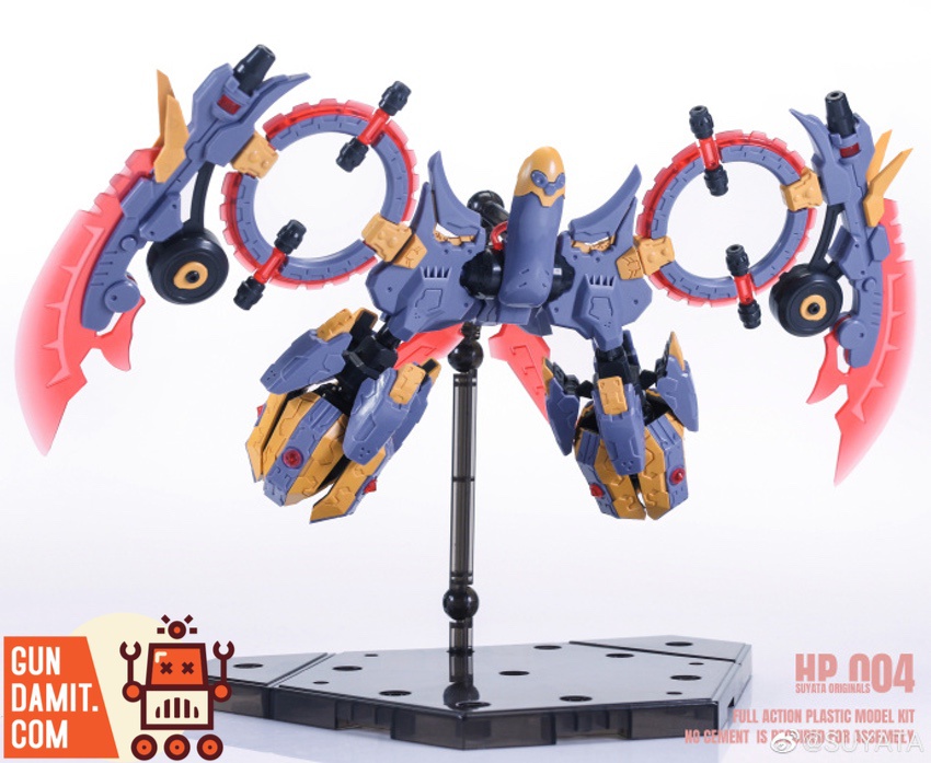 Suyata Swallow flight unit detail showing ring blade weapons deployed Suyata Swallow flight unit detail showing ring blade weapons deployed
