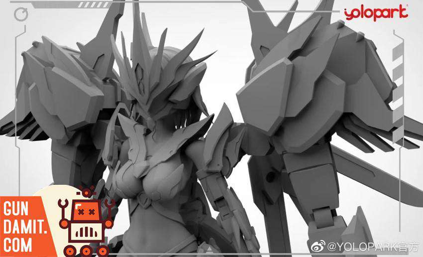 YoloPark OTF Leader Huang full mecha prototype front view YoloPark OTF Leader Huang full mecha prototype front view