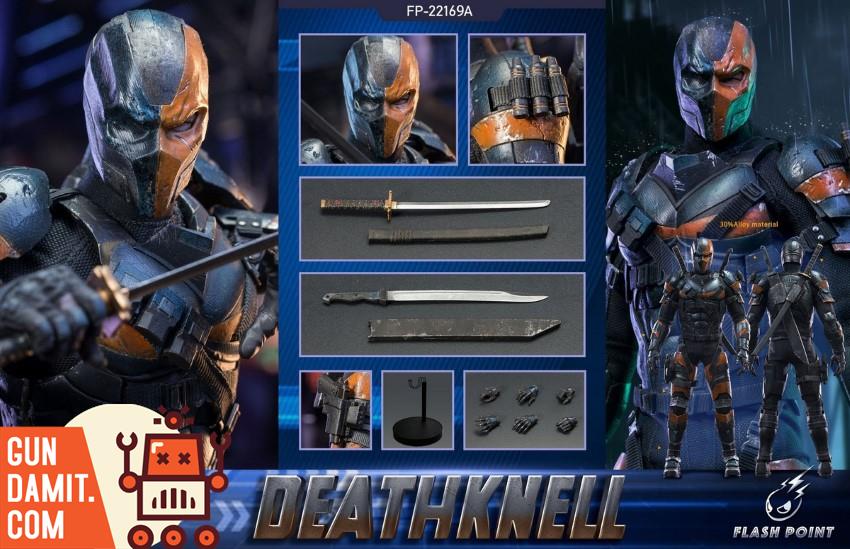 Flash Point 1/6 DeathBell rear view showing weapon harness and armor plating Flash Point 1/6 DeathBell rear view showing weapon harness and armor plating