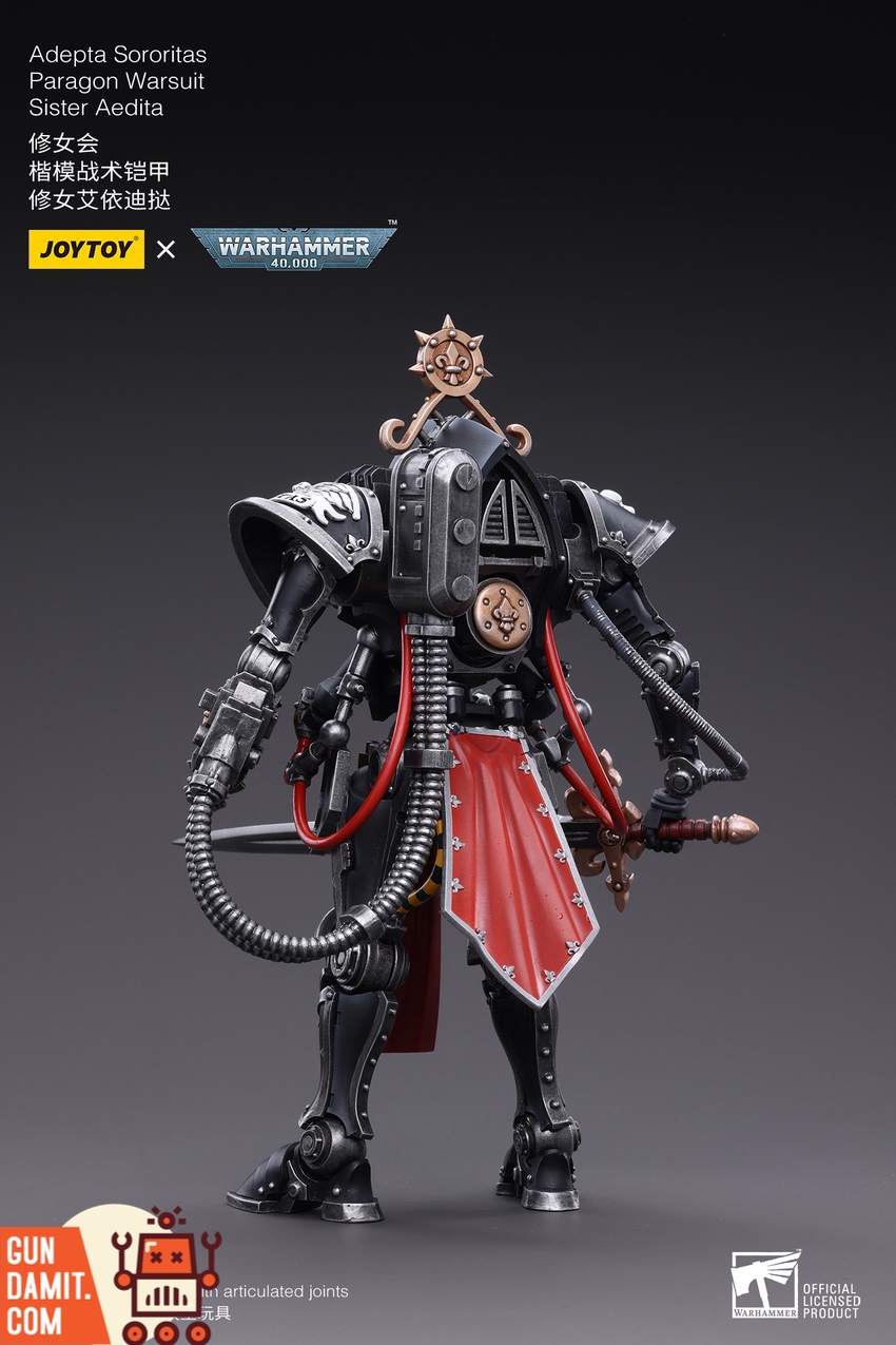 JoyToy Sister Aedita Paragon Warsuit action pose JoyToy Sister Aedita Paragon Warsuit action pose