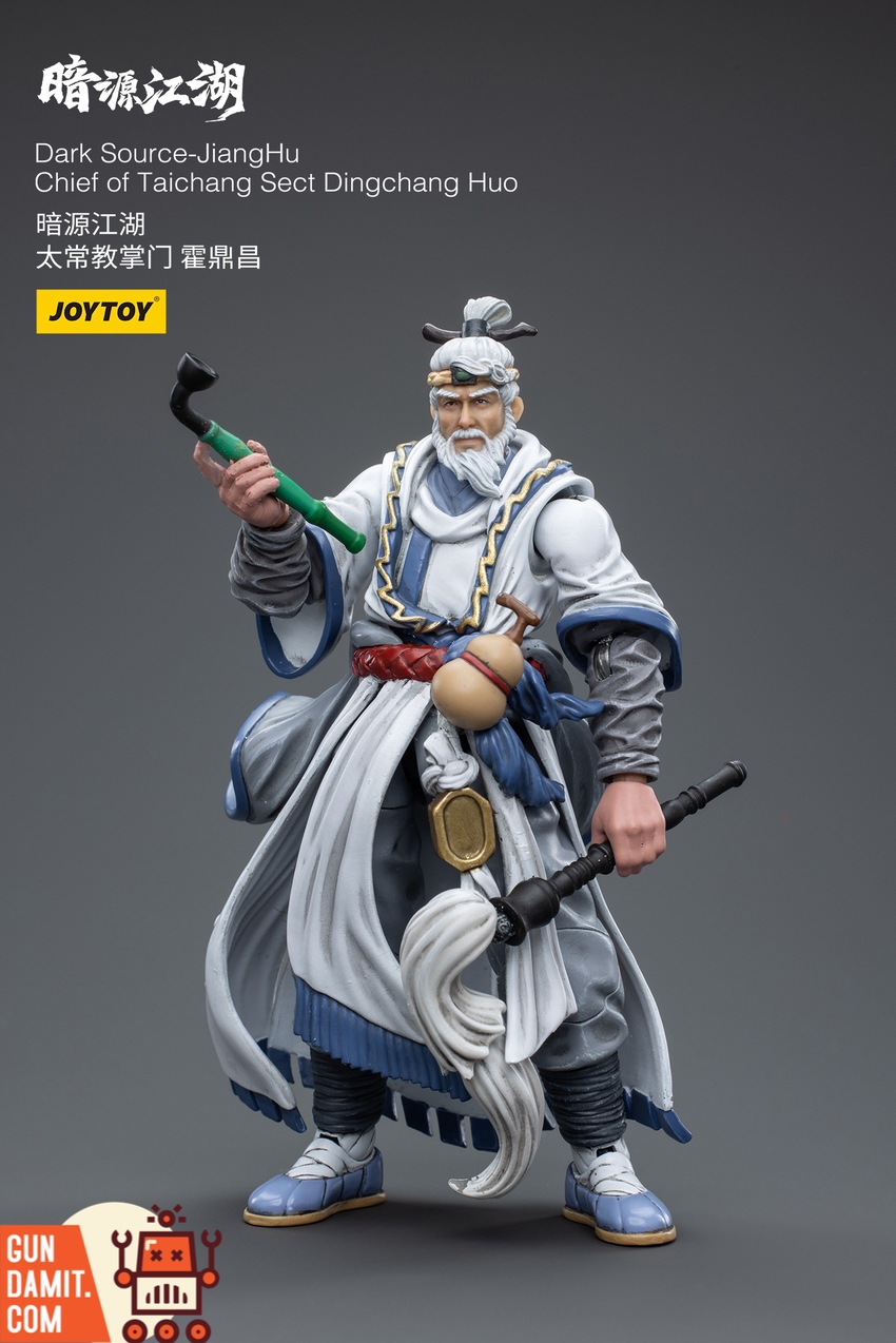 JoyToy JT4331 Dingchang Huo close-up of face sculpt with mustache and black official hat JoyToy JT4331 Dingchang Huo close-up of face sculpt with mustache and black official hat