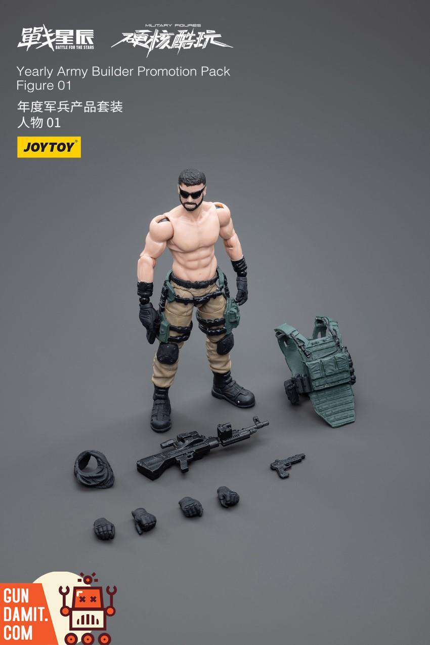 JoyToy Promotion Pack Figure 01 full accessory and weapon spread JoyToy Promotion Pack Figure 01 full accessory and weapon spread