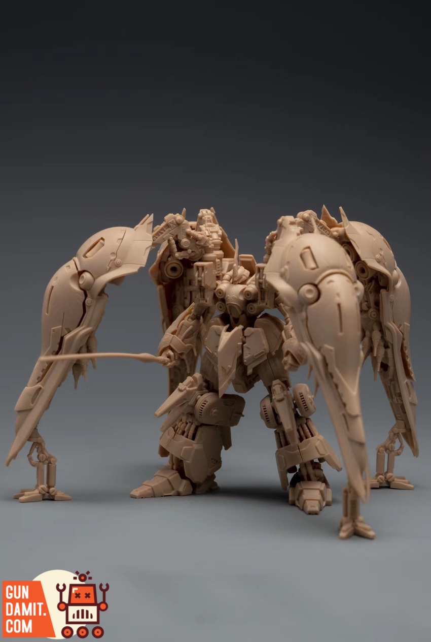 Craftsman Soul Kshatriya miniature side profile showing massive binder wing spread Craftsman Soul Kshatriya miniature side profile showing massive binder wing spread