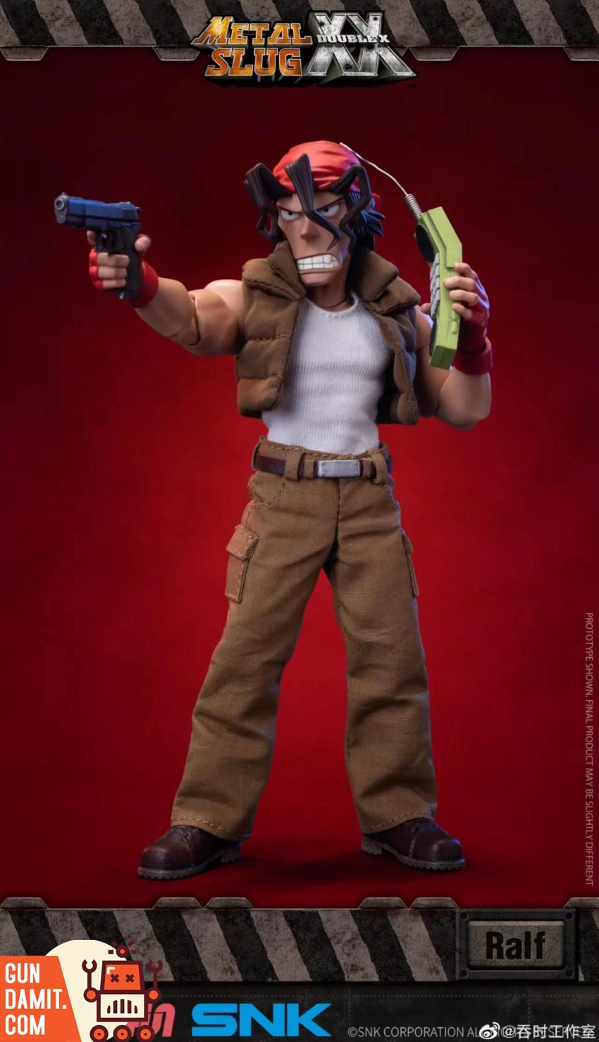 Tunshi Studio Ralf with full weapon and accessory spread including guns and grenades Tunshi Studio Ralf with full weapon and accessory spread including guns and grenades