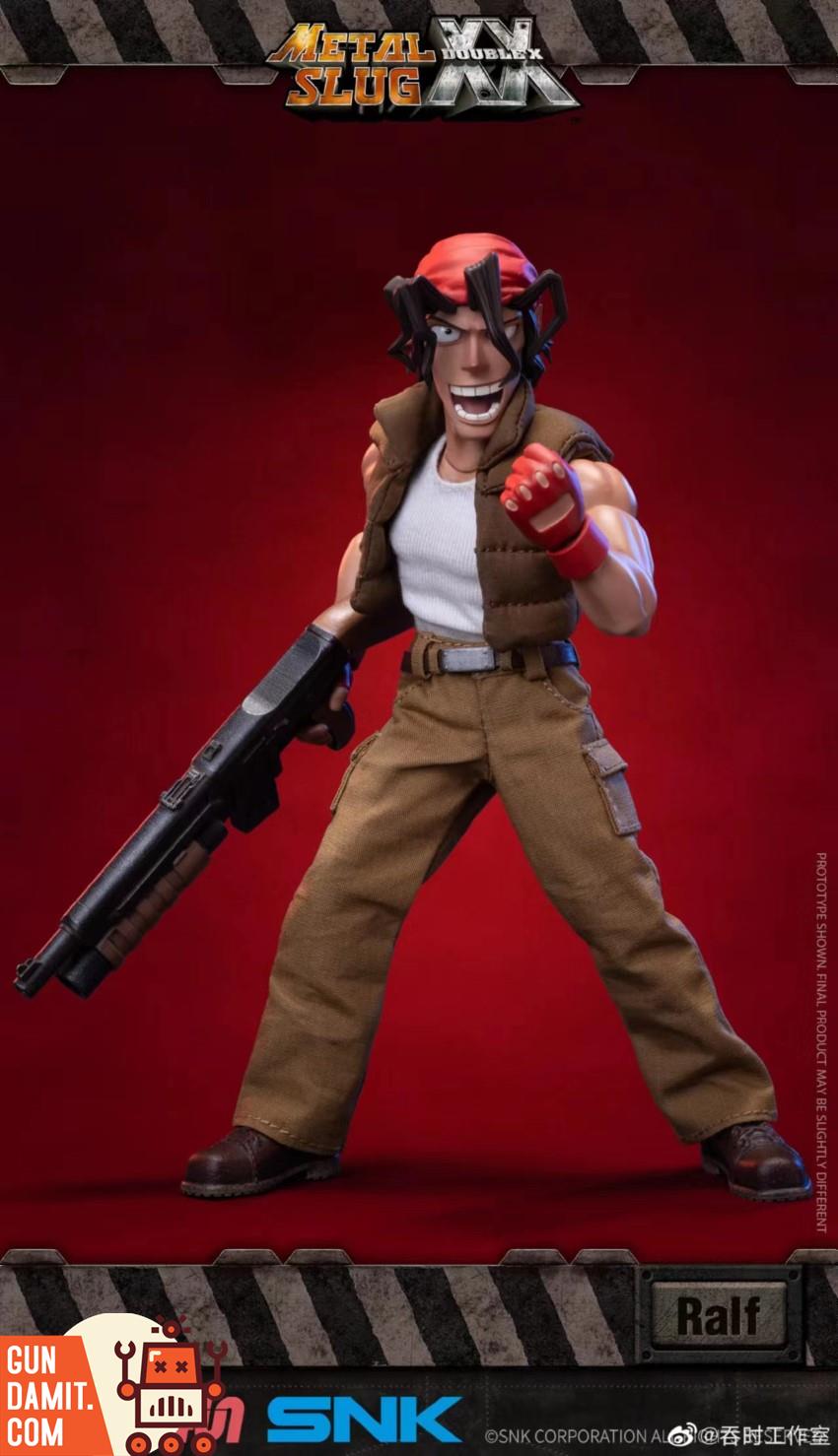 Tunshi Studio Metal Slug 3 Ralf interchangeable hands and weapon accessories Tunshi Studio Metal Slug 3 Ralf interchangeable hands and weapon accessories