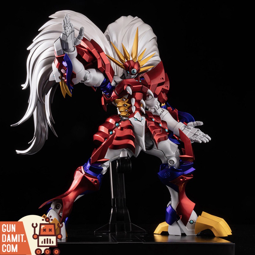 Sentinel Riobot Ialdabaoth side profile showing mane hair flowing and armor details Sentinel Riobot Ialdabaoth side profile showing mane hair flowing and armor details