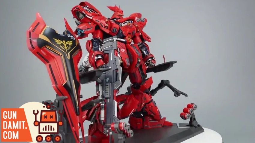 Miao Wu Studio 1/100 Missonpack hanger side view with tool racks and modular arms Miao Wu Studio 1/100 Missonpack hanger side view with tool racks and modular arms