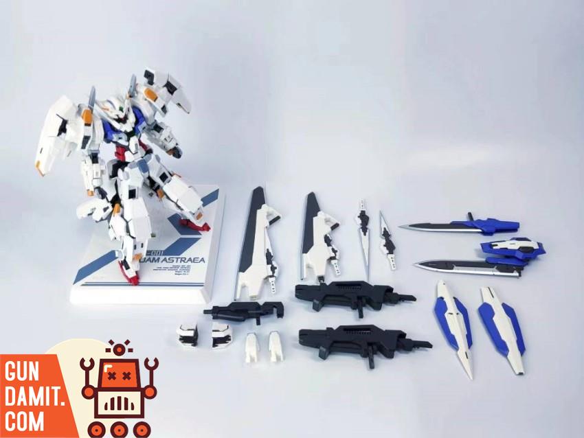 HS Gundam Astraea side profile showing GN sword weapon and shield HS Gundam Astraea side profile showing GN sword weapon and shield