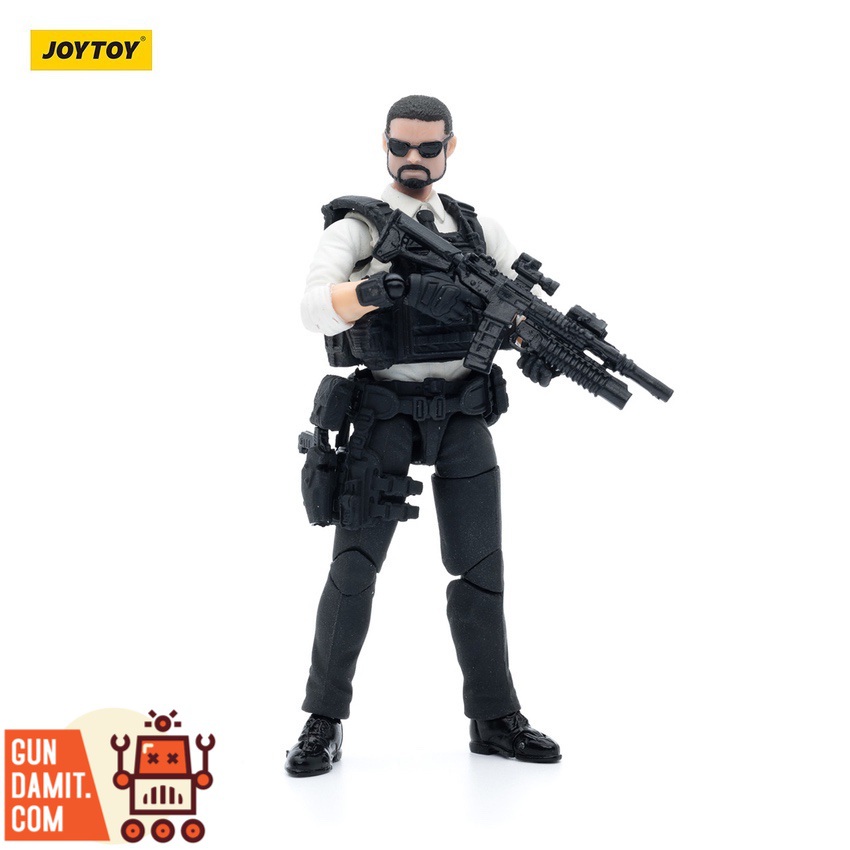 JoyToy 1/18 Army Builder Promotion Pack Figure 07 front view in combat gear JoyToy 1/18 Army Builder Promotion Pack Figure 07 front view in combat gear