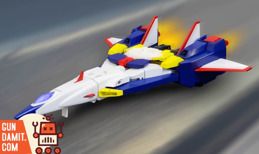 Evolution Toys Fighbird Super Metal Action in jet fighter flight mode Evolution Toys Fighbird Super Metal Action in jet fighter flight mode