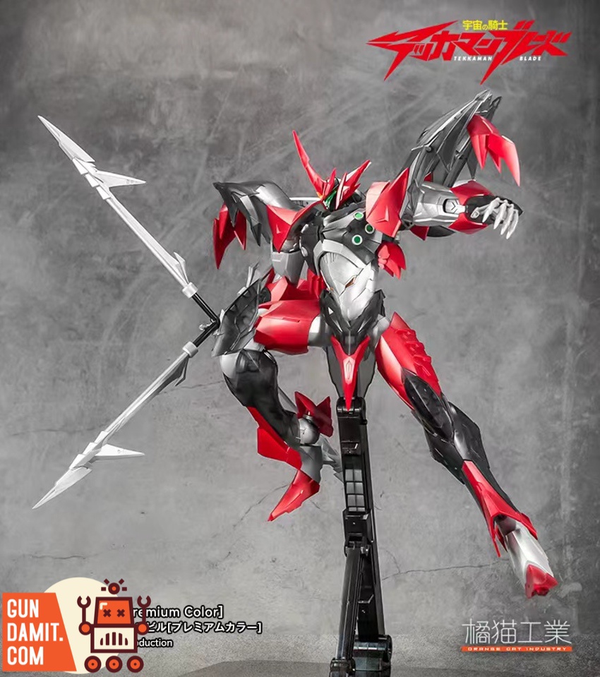 Tekkaman Evil full accessories and weapons parts layout Tekkaman Evil full accessories and weapons parts layout