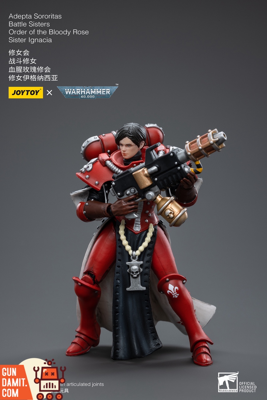 JoyToy Sister Ignacia side profile walking pose with heavy flamer JoyToy Sister Ignacia side profile walking pose with heavy flamer