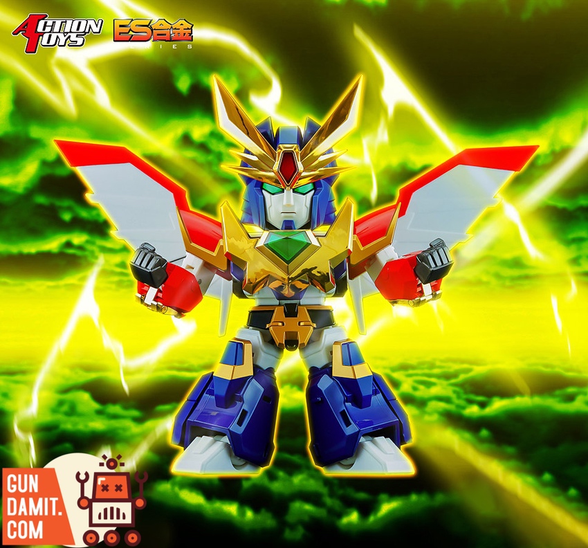 Action Toys Raijin Oh side angle in flight mode Action Toys Raijin Oh side angle in flight mode