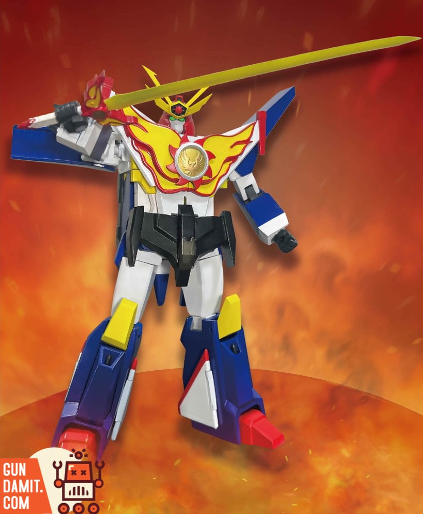 Fighbird Busou Gattai robot mode front view Fighbird Busou Gattai robot mode front view