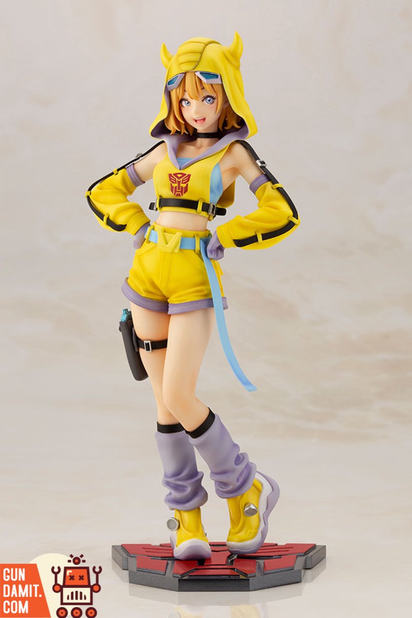 Kotobukiya Bumblebee Bishoujo statue side angle Kotobukiya Bumblebee Bishoujo statue side angle