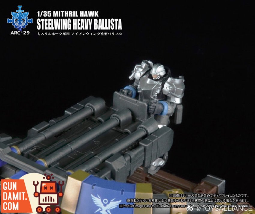 Toys Alliance Steelwing Heavy Ballista rear view Toys Alliance Steelwing Heavy Ballista rear view
