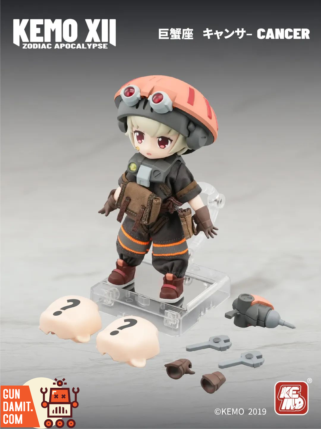 Kemo Mora Cancer figure accessories Kemo Mora Cancer figure accessories
