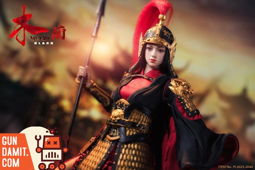 MuLan Black Version 1/6 figure rear view MuLan Black Version 1/6 figure rear view
