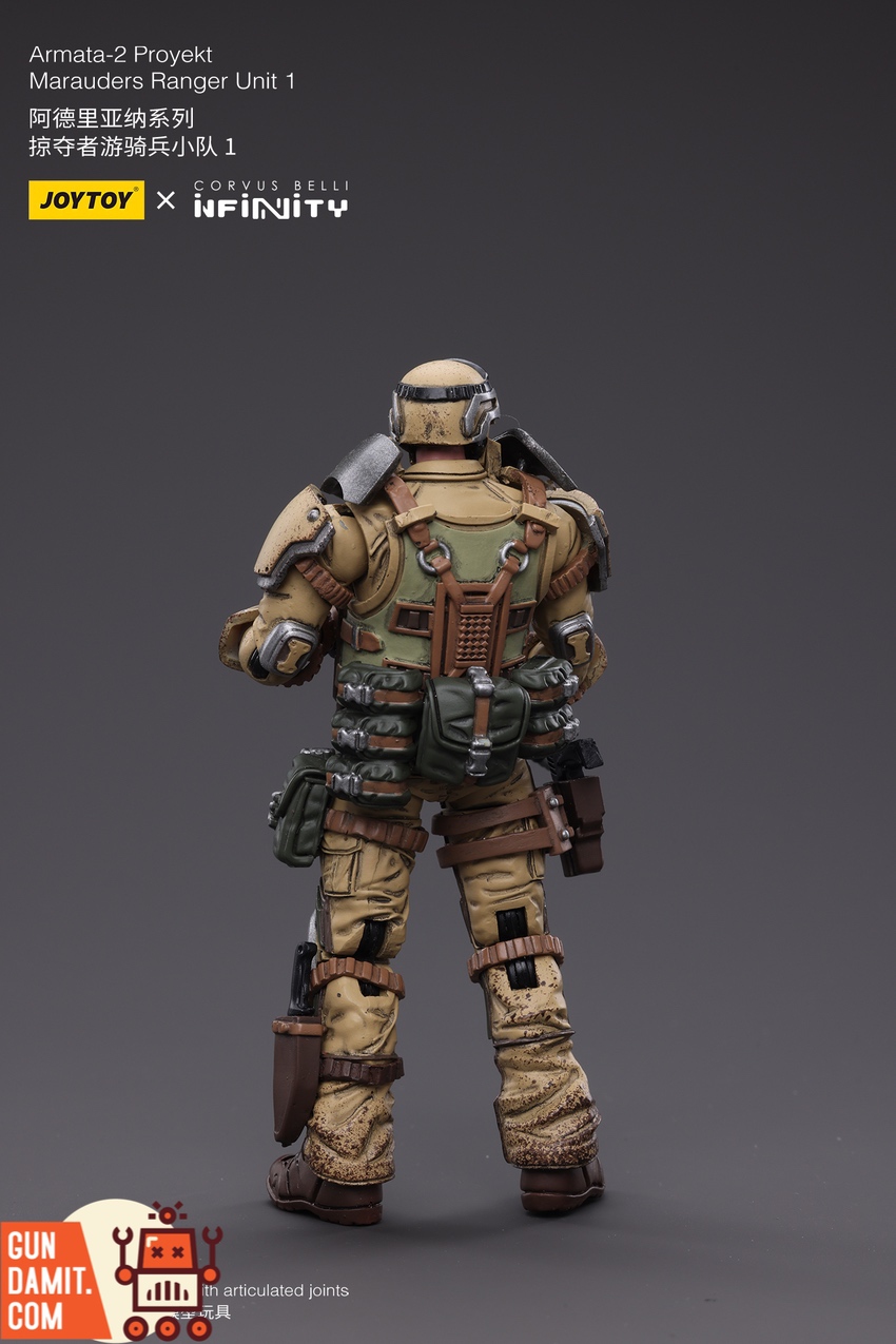 JoyToy Armata-2 Ranger Unit 1 side view with gear JoyToy Armata-2 Ranger Unit 1 side view with gear