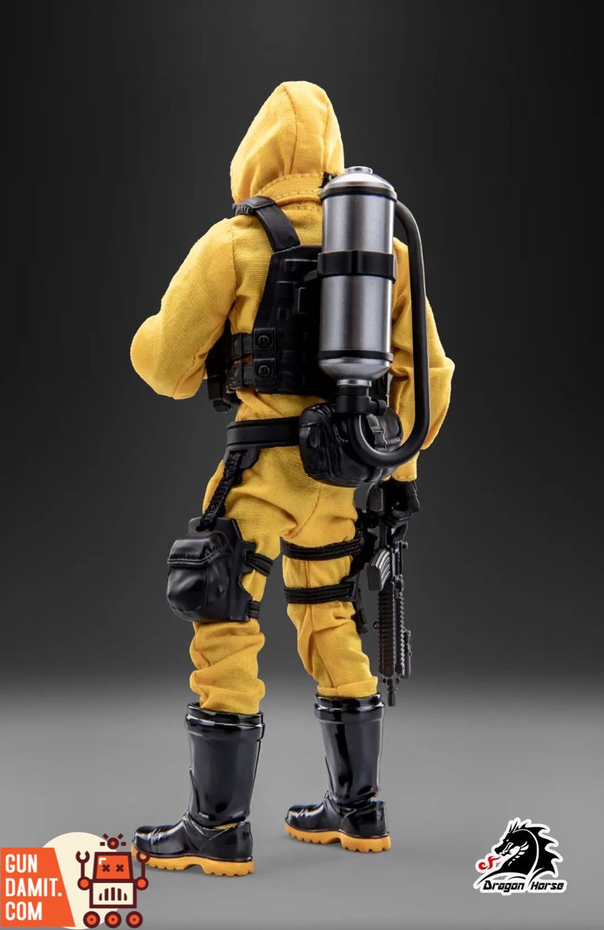 Dragon Horse 1/12 Zeta-9 figure rear view Dragon Horse 1/12 Zeta-9 figure rear view