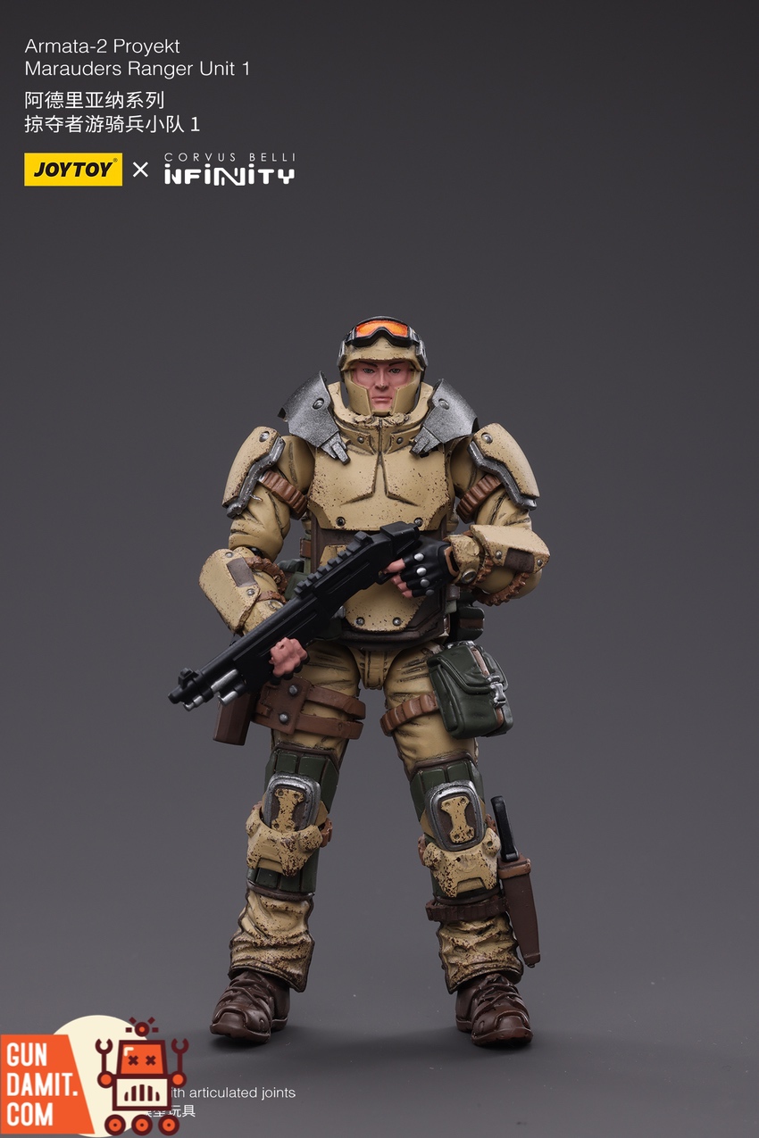 Marauders Ranger Unit 1 helmet and goggle detail Marauders Ranger Unit 1 helmet and goggle detail