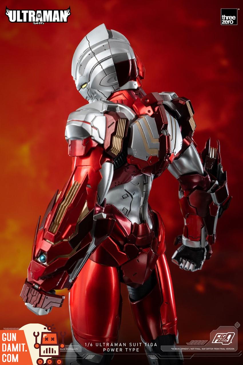 FigZero Ultraman Tiga Power Type chest color timer detail FigZero Ultraman Tiga Power Type chest color timer detail