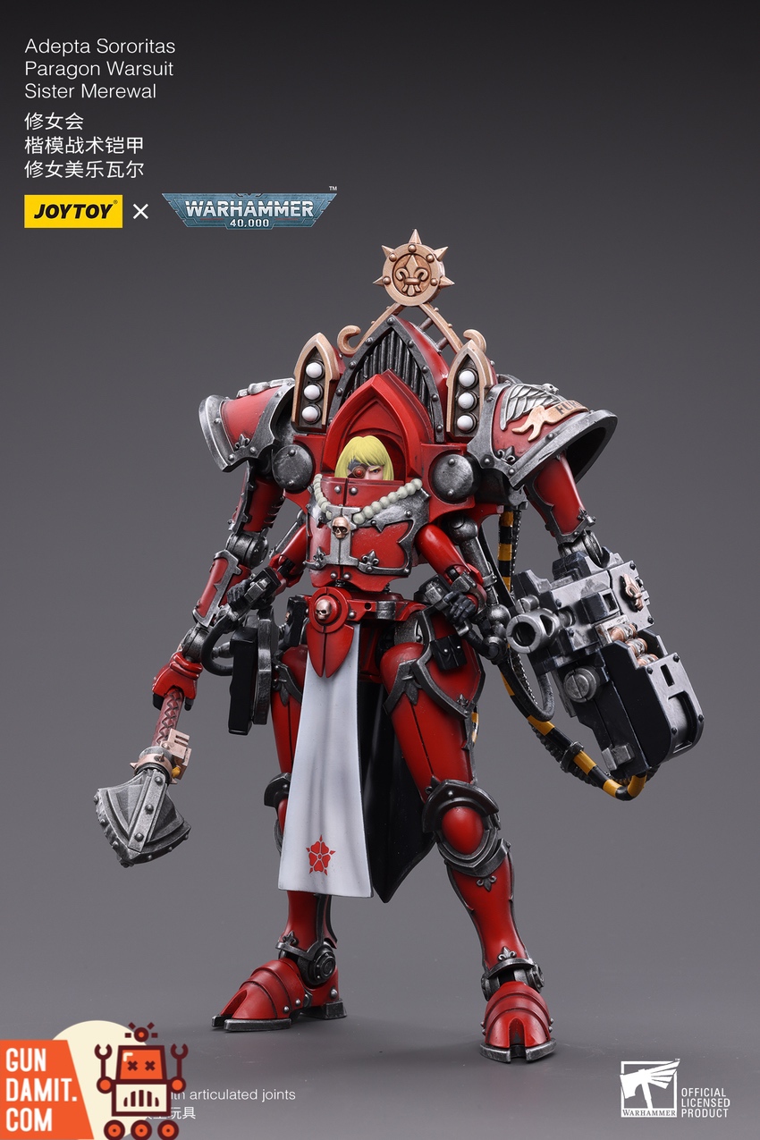 JoyToy Paragon Warsuit Merewal with weapons accessories layout JoyToy Paragon Warsuit Merewal with weapons accessories layout