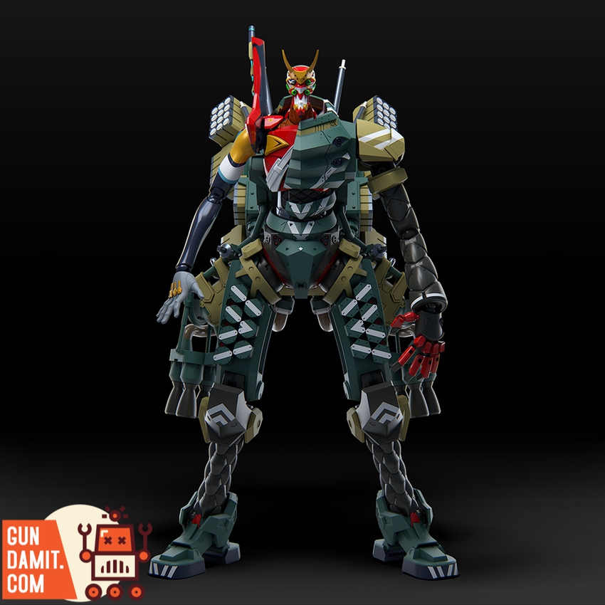 MENG Model MECHA-004M Official Licensed New Unit-02α Multi-Color Edition Model Kit w/ Decal