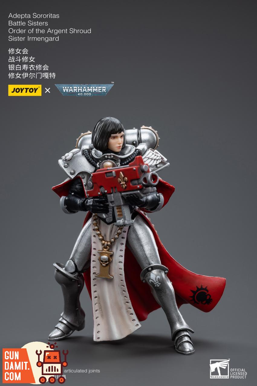 JoyToy Argent Shroud Sister Irmengard weapon and accessories layout JoyToy Argent Shroud Sister Irmengard weapon and accessories layout