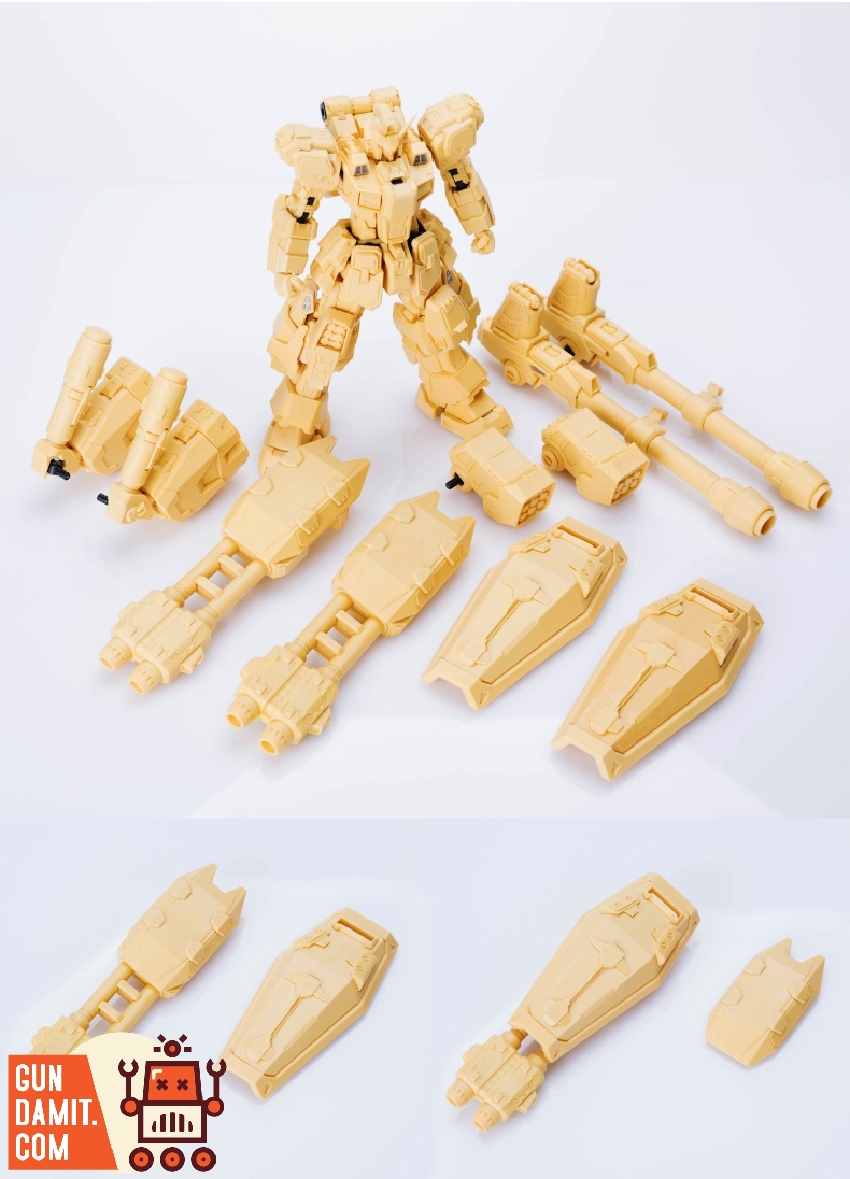 GDM Studio 1/100 weapon set complete parts layout for FA-78 GDM Studio 1/100 weapon set complete parts layout for FA-78