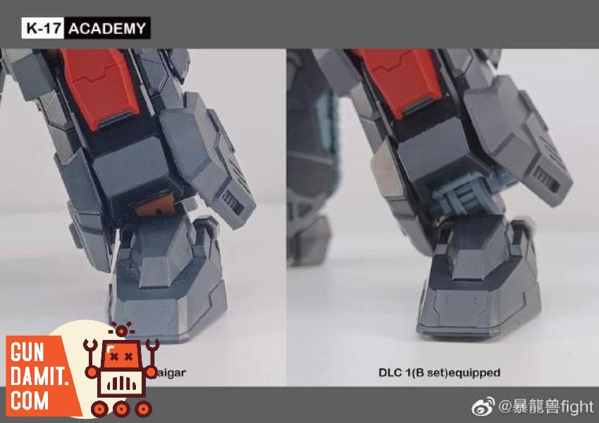 GaoGaiGar with K-17 upgrade kit installed showing enhanced armor GaoGaiGar with K-17 upgrade kit installed showing enhanced armor