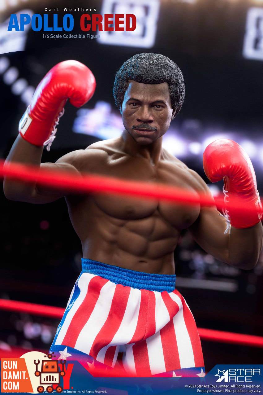 Star Ace Apollo Creed deluxe version Apollo Creed t-shirt outfit Star Ace Apollo Creed deluxe version Apollo Creed t-shirt outfit