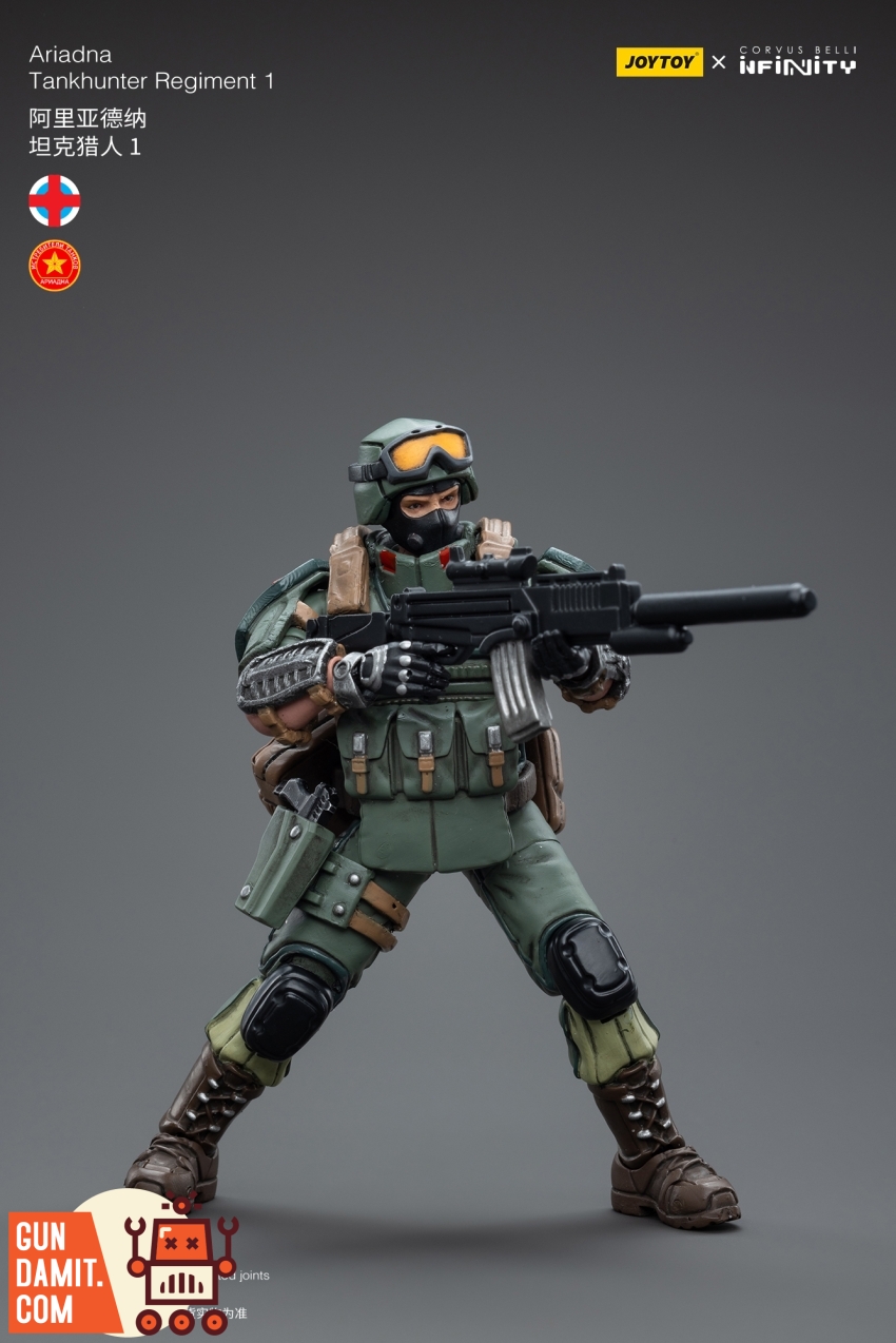 JoyToy Ariadna Tankhunter Regiment 1 figure weapon detail JoyToy Ariadna Tankhunter Regiment 1 figure weapon detail