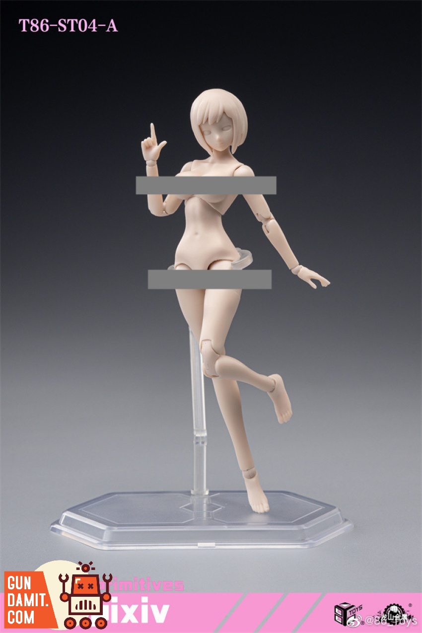 86Toys 1/12 Pixiv female body extra large seated pose 86Toys 1/12 Pixiv female body extra large seated pose
