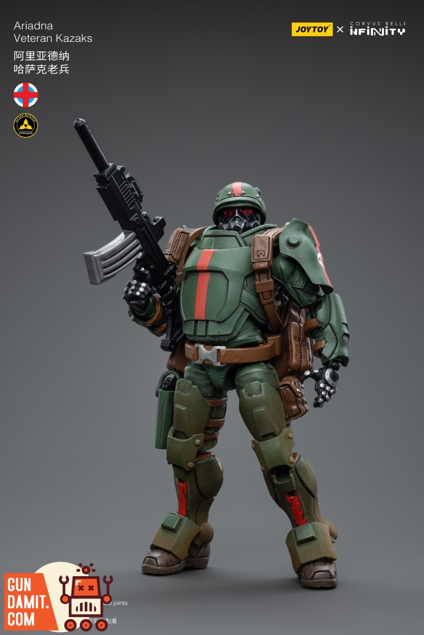 JoyToy Ariadna Veteran Kazaks action figure side profile JoyToy Ariadna Veteran Kazaks action figure side profile