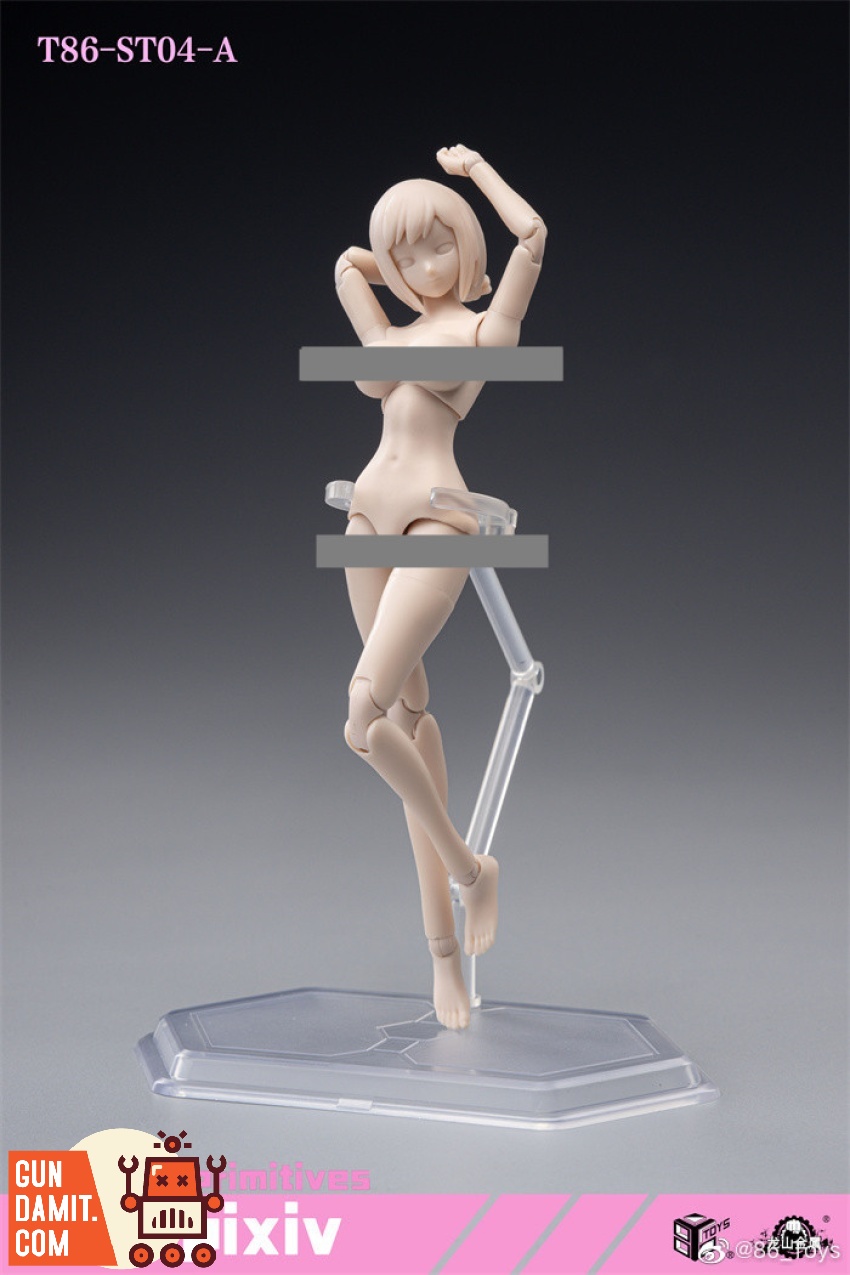 86Toys LongShan T86-ST04-A full accessory and hands layout 86Toys LongShan T86-ST04-A full accessory and hands layout