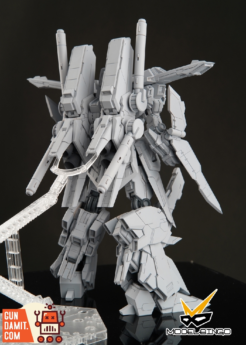MSZ-009H3 FAZZ conversion resin kit assembled front view with heavy weapons MSZ-009H3 FAZZ conversion resin kit assembled front view with heavy weapons