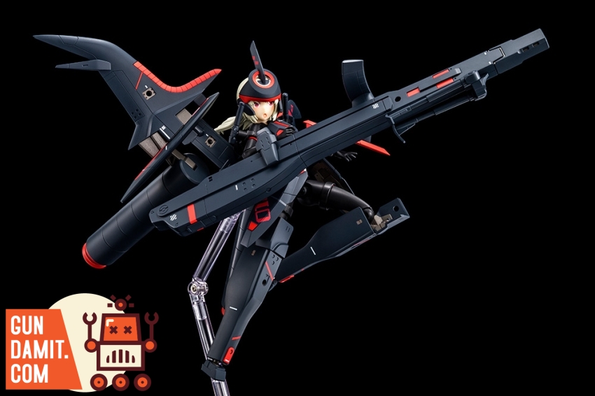 Kotobukiya Busou Shinki Arnval repaint dynamic flying pose Kotobukiya Busou Shinki Arnval repaint dynamic flying pose