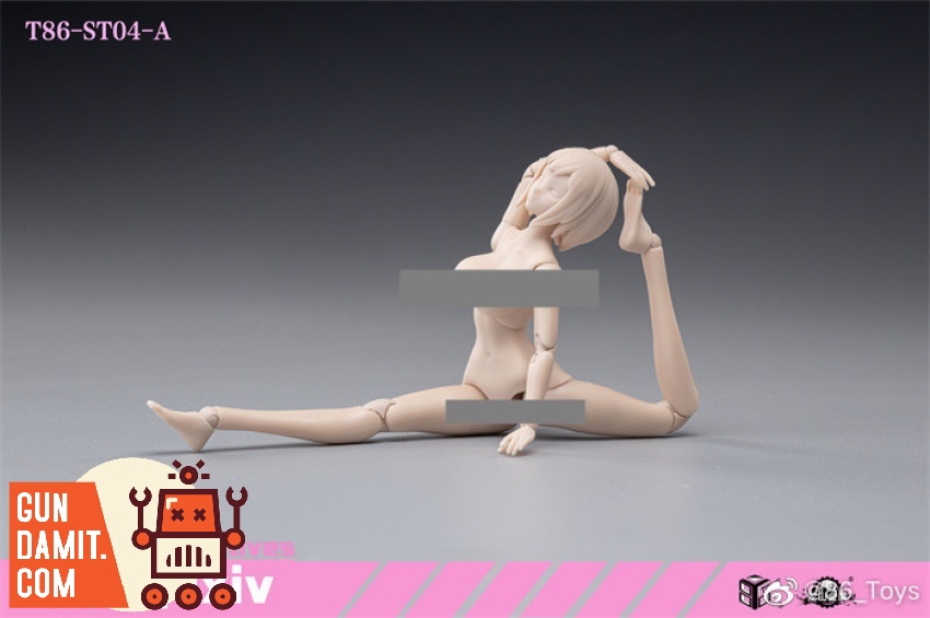 86Toys LongShan 1/12 T86-ST04-A Pixiv female body extra large reclining pose 86Toys LongShan 1/12 T86-ST04-A Pixiv female body extra large reclining pose