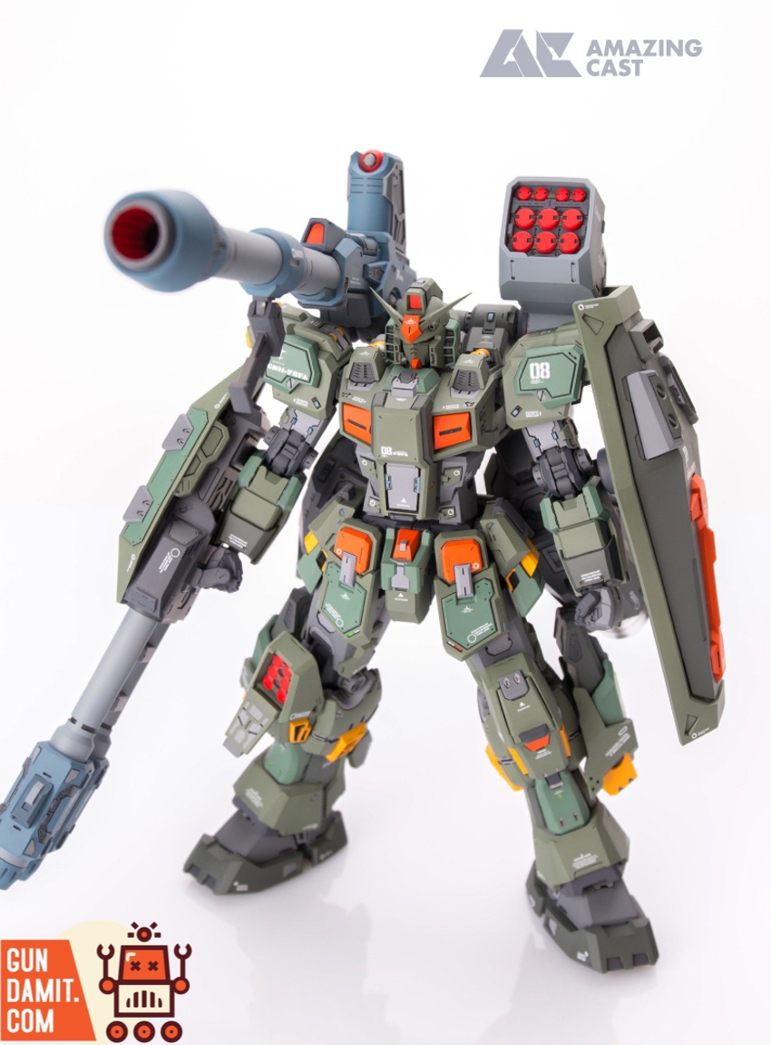 GDM Studio Full Armor Gundam rear thruster and backpack detail GDM Studio Full Armor Gundam rear thruster and backpack detail