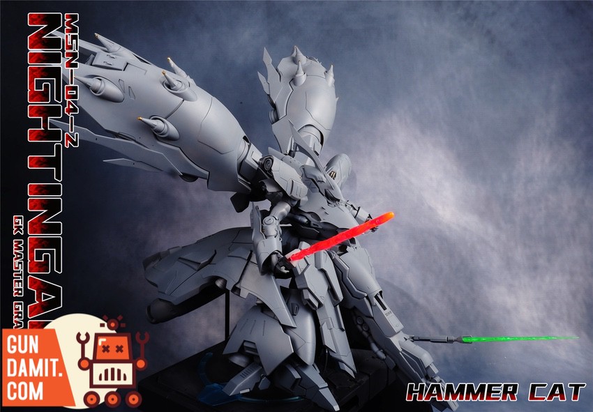 Hammer Cat Nightingale full resin parts layout on runners Hammer Cat Nightingale full resin parts layout on runners