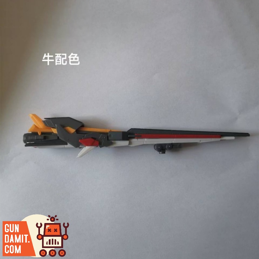 Effects Wings 1/144 long range fin funnel Nu Gundam version red and grey color Effects Wings 1/144 long range fin funnel Nu Gundam version red and grey color