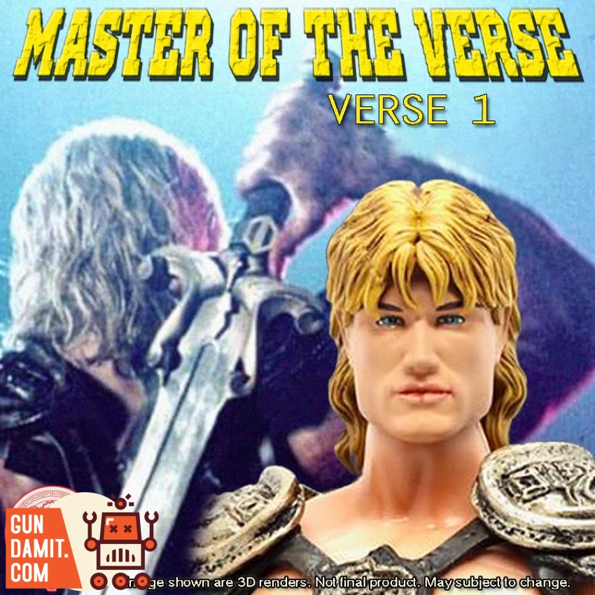 Ramen Toy Master of the Verse head sculpt Verse 3 Origins version Ramen Toy Master of the Verse head sculpt Verse 3 Origins version