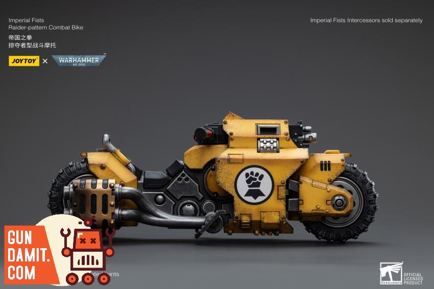 Combat Bike front three-quarter view with twin-linked boltgun Combat Bike front three-quarter view with twin-linked boltgun